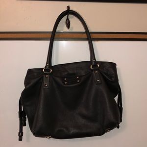 Kate Spade New York Westbury Drawstring Opus Black Shoulder Bag Handbag